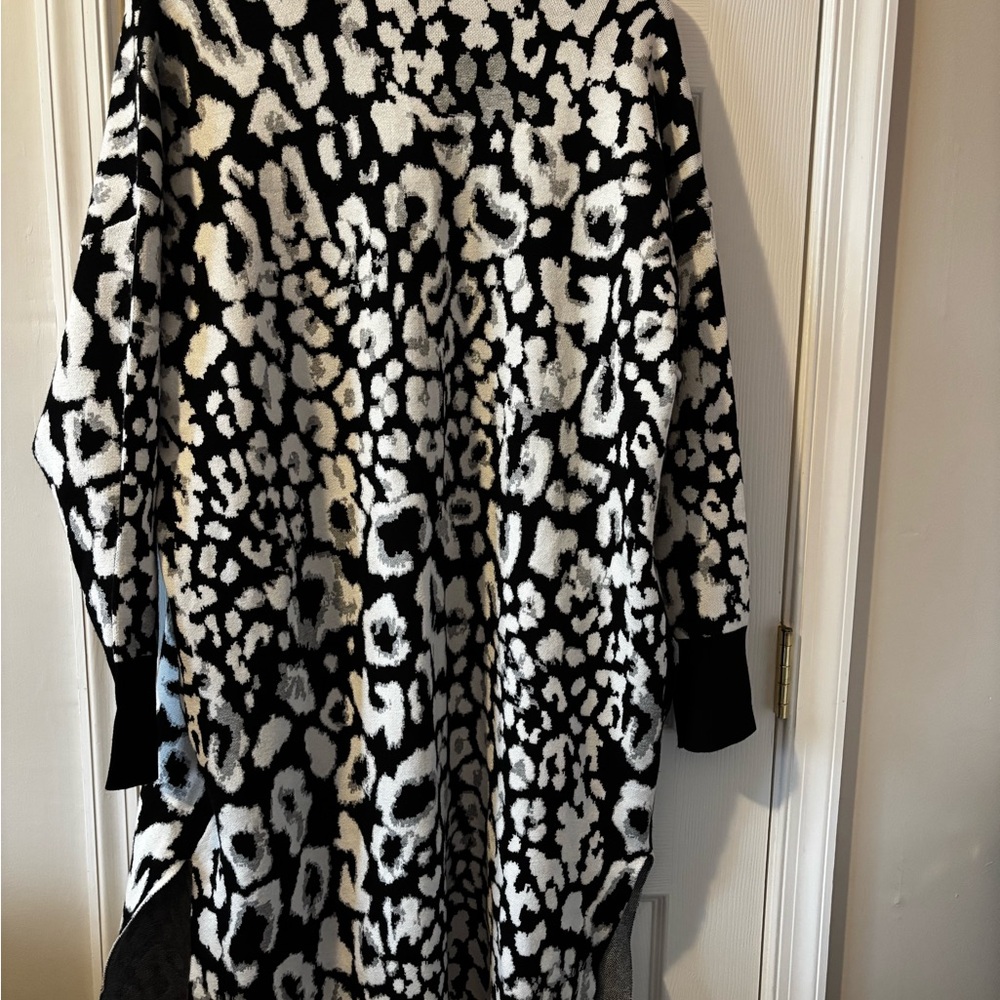 DKNY Leopard Patterned Cardigan - image 7